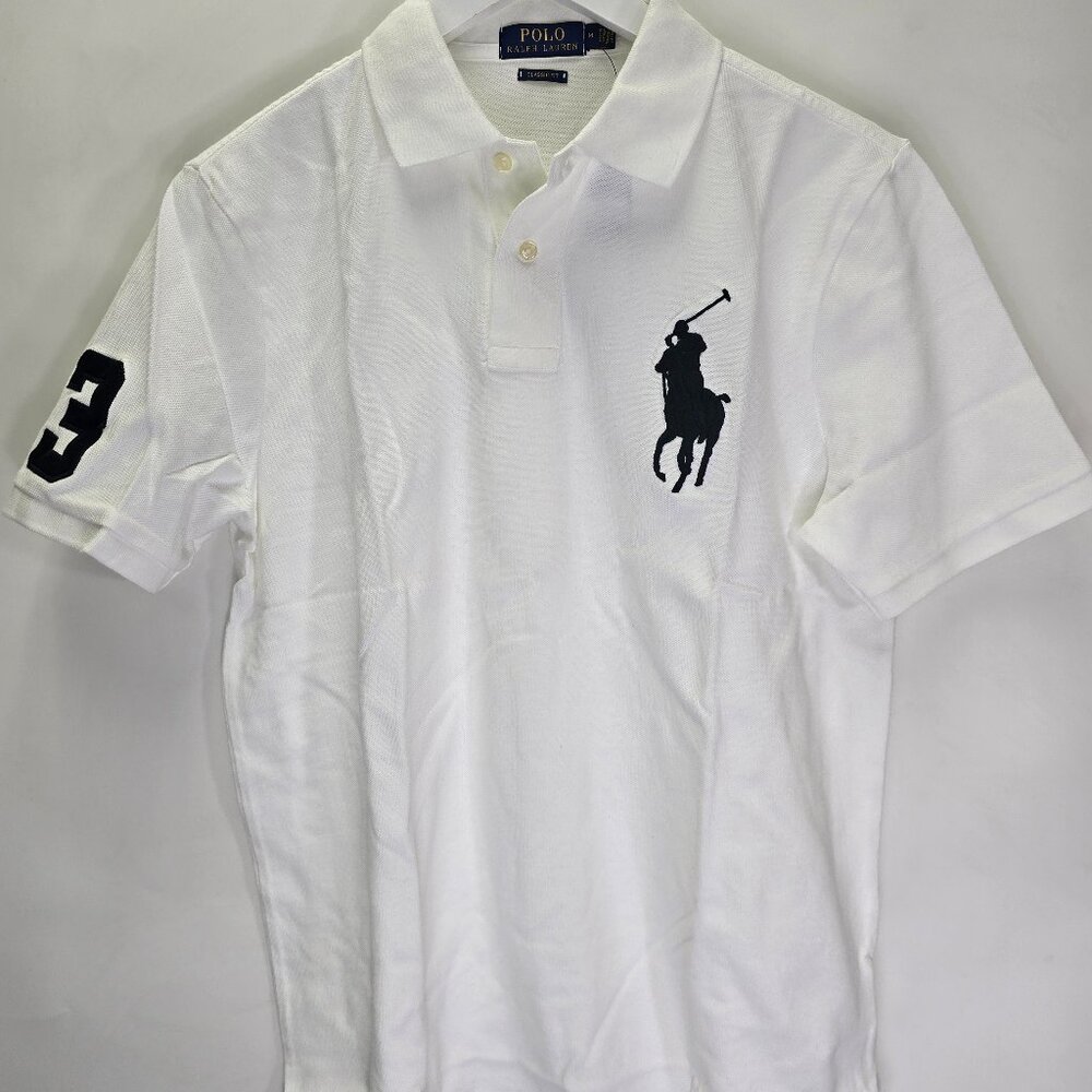 Ralph Lauren Big Pony Mesh Polo Shirt Size M